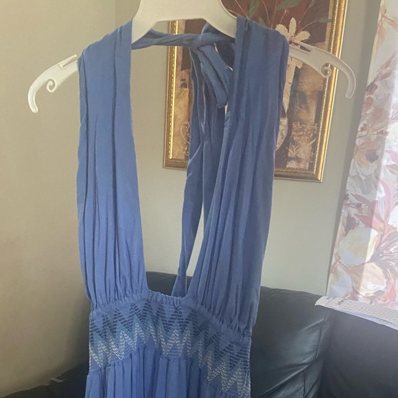 Karolina dress misa los angeles in blue - Picture 4 of 4